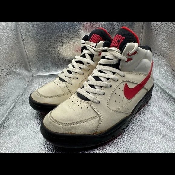 Size 7.5 - Vintage 1993 Nike Driving Force‎ Mid Mens Athletic Sneaker Shoes - Picture 3 of 6